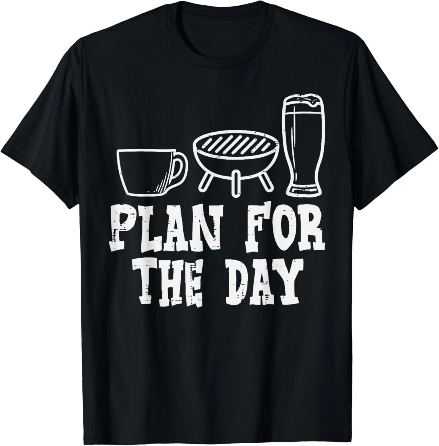 Plan For The Day Coffee Bbq Funny Barbecue Grilling Dad Gift Unisex T-Shirt L
Plan For The Day Coffee Bbq Funny Barbecue Grilling Dad Gift Unisex T-Shirt L