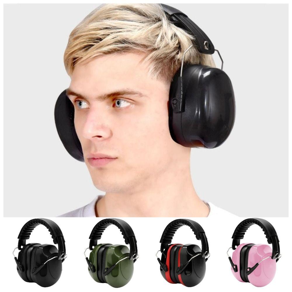 Noise Reduction Adjustable Head Earmuffs Foldable Ear Protector Ear Defenders Student Children чорний
Noise Reduction Adjustable Head Earmuffs Foldable Ear Protector Ear Defenders Student Children чорний
