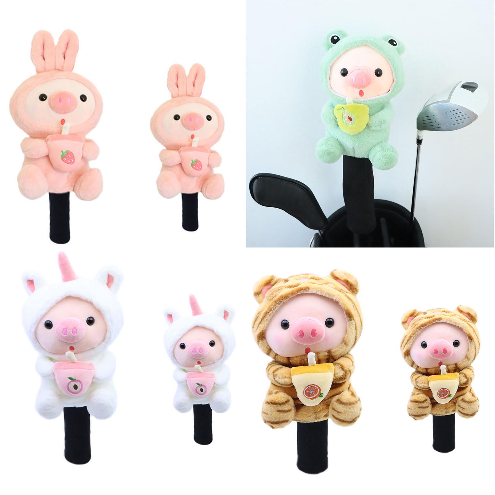 Cartoon Animal Golf Head Cover Set - Ultra Soft Plush Driver Iron Headcovers with Anti-Slip Design, Easy Install & Storage Fairway білий
Cartoon Animal Golf Head Cover Set - Ultra Soft Plush Driver Iron Headcovers with Anti-Slip Design, Easy Install & Storage Fairway білий