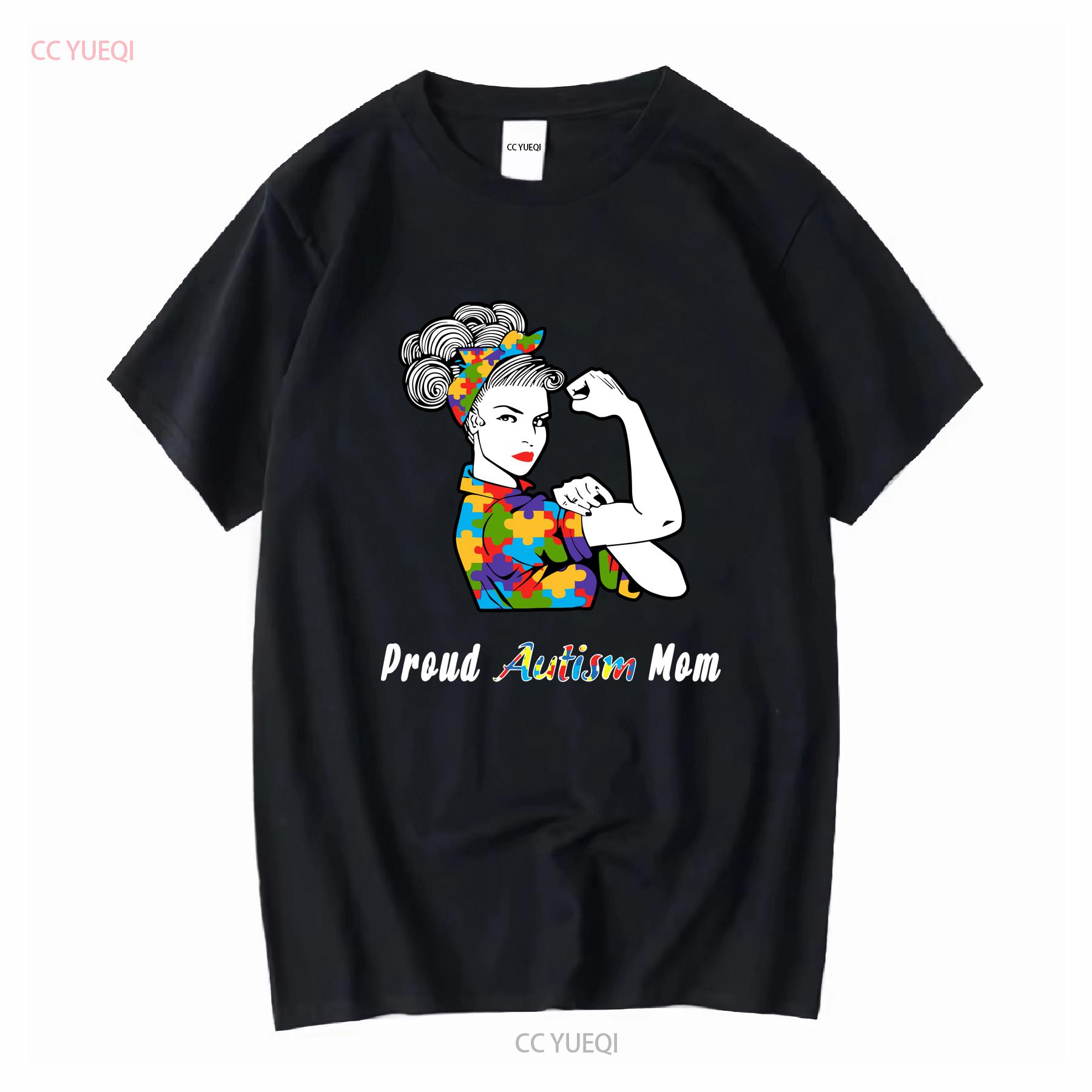 Proud Autism Mom World Awareness Day Month Best T Shirt Cotton Black vintage Washed Breathable Slightly Unisex Casual 4XL
Proud Autism Mom World Awareness Day Month Best T Shirt Cotton Black vintage Washed Breathable Slightly Unisex Casual 4XL
