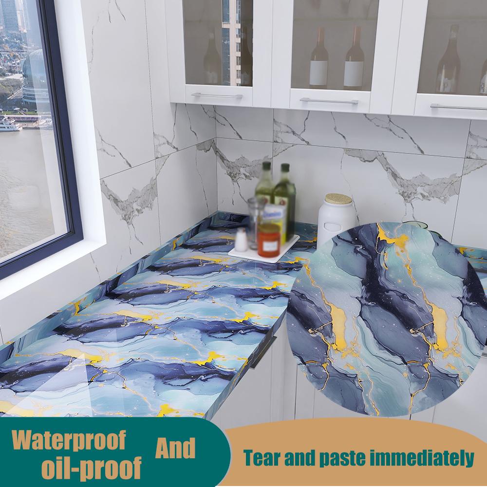 40cm Decorative Waterproof and Oil proof Wall Wallpaper Marble Decorative Stickers Kitchen and Bathroom Wallpaper 40cmX1m
40cm Decorative Waterproof and Oil proof Wall Wallpaper Marble Decorative Stickers Kitchen and Bathroom Wallpaper 40cmX1m