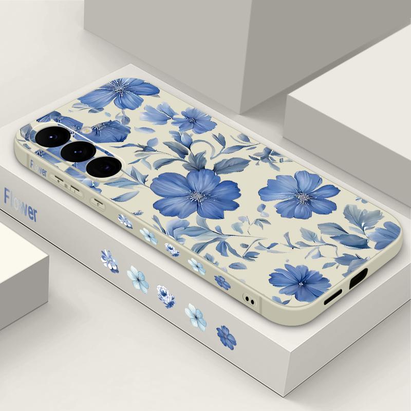 Blue Flower Print Phone Case For Samsung Galaxy S24 S25 FE S25 S23 S22 Ultra A17 A56 A16 A55 A25 A15 A36 A54 5G Shockproof Lanyard Soft Cover Samsung Galaxy A05 4G
Blue Flower Print Phone Case For Samsung Galaxy S24 S25 FE S25 S23 S22 Ultra A17 A56 A16 A55 A25 A15 A36 A54 5G Shockproof Lanyard Soft Cover Samsung Galaxy A05 4G