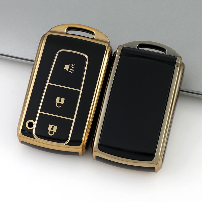Compatible Key Case for Toyota Crown 08, Prius 05, 07, 09, 2010 - Gold Edge, Hot-Selling
Compatible Key Case for Toyota Crown 08, Prius 05, 07, 09, 2010 - Gold Edge, Hot-Selling