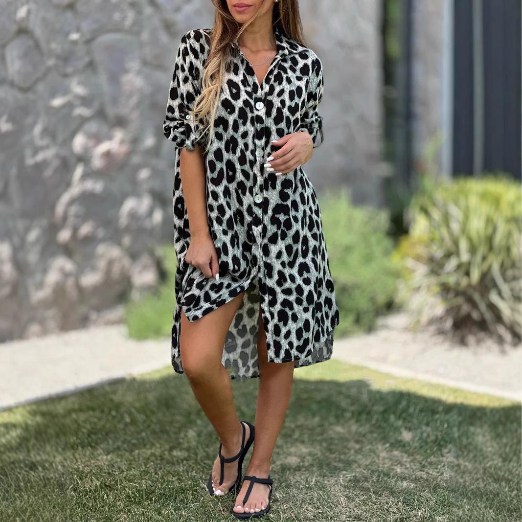 GMXIA Весеннее свободное повседневное платье с воротником-поло и леопардовым принтом на пуговицах XXXXXL зелёный
GMXIA Весеннее свободное повседневное платье с воротником-поло и леопардовым принтом на пуговицах XXXXXL зелёный