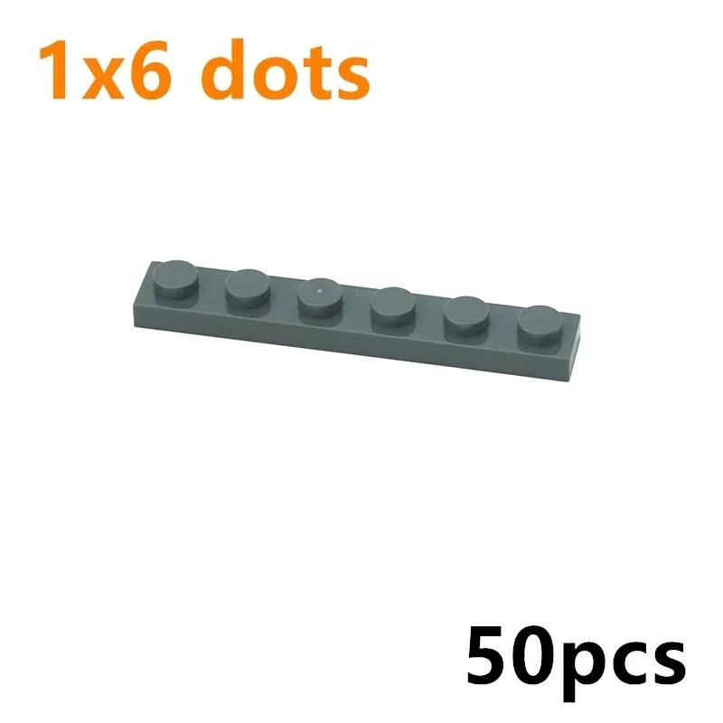 DIY 1*6 Dots Thin Figures Building Blocks 50PCS Bricks 1x6 Dots Size Compatible With 3666 Educational Creative Toys for Children
DIY 1*6 Dots Thin Figures Building Blocks 50PCS Bricks 1x6 Dots Size Compatible With 3666 Educational Creative Toys for Children