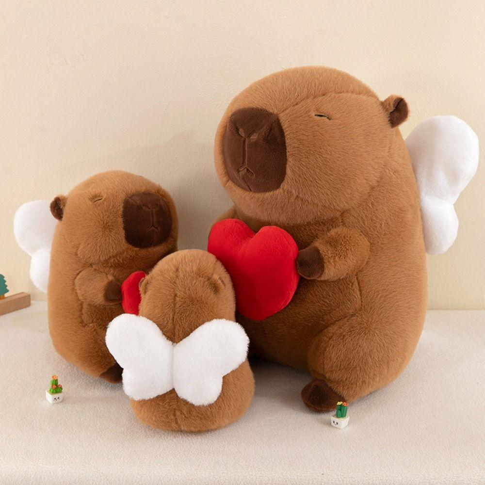 Wing Capibara Anime Fluffty Toy PP Cotton Capybara Plush Doll Cute Capybara Plush Toy Christmas
Wing Capibara Anime Fluffty Toy PP Cotton Capybara Plush Doll Cute Capybara Plush Toy Christmas
