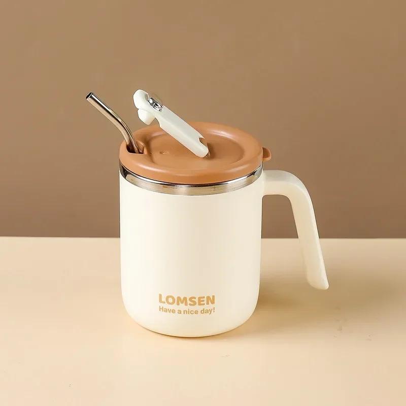 Чашки для кофе из нержавеющей стали 304, кружка для воды с соломинкой, бытовая, офисная, дорожная, термостойкая, питьевая посуда, подарки 500ML
Чашки для кофе из нержавеющей стали 304, кружка для воды с соломинкой, бытовая, офисная, дорожная, термостойкая, питьевая посуда, подарки 500ML