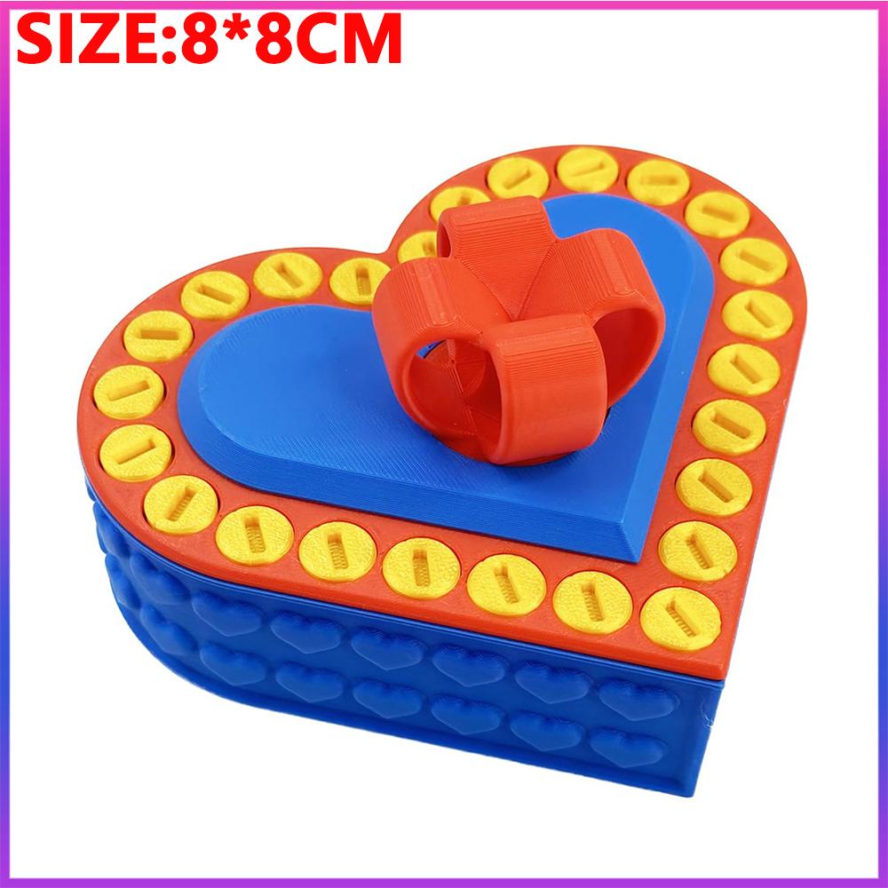 Latest 3D Printed Present Box Love Annoying Present Box With Screws Playful Prank Screw Box Colorful Exquisite Sundries Storage Container Other
Latest 3D Printed Present Box Love Annoying Present Box With Screws Playful Prank Screw Box Colorful Exquisite Sundries Storage Container Other