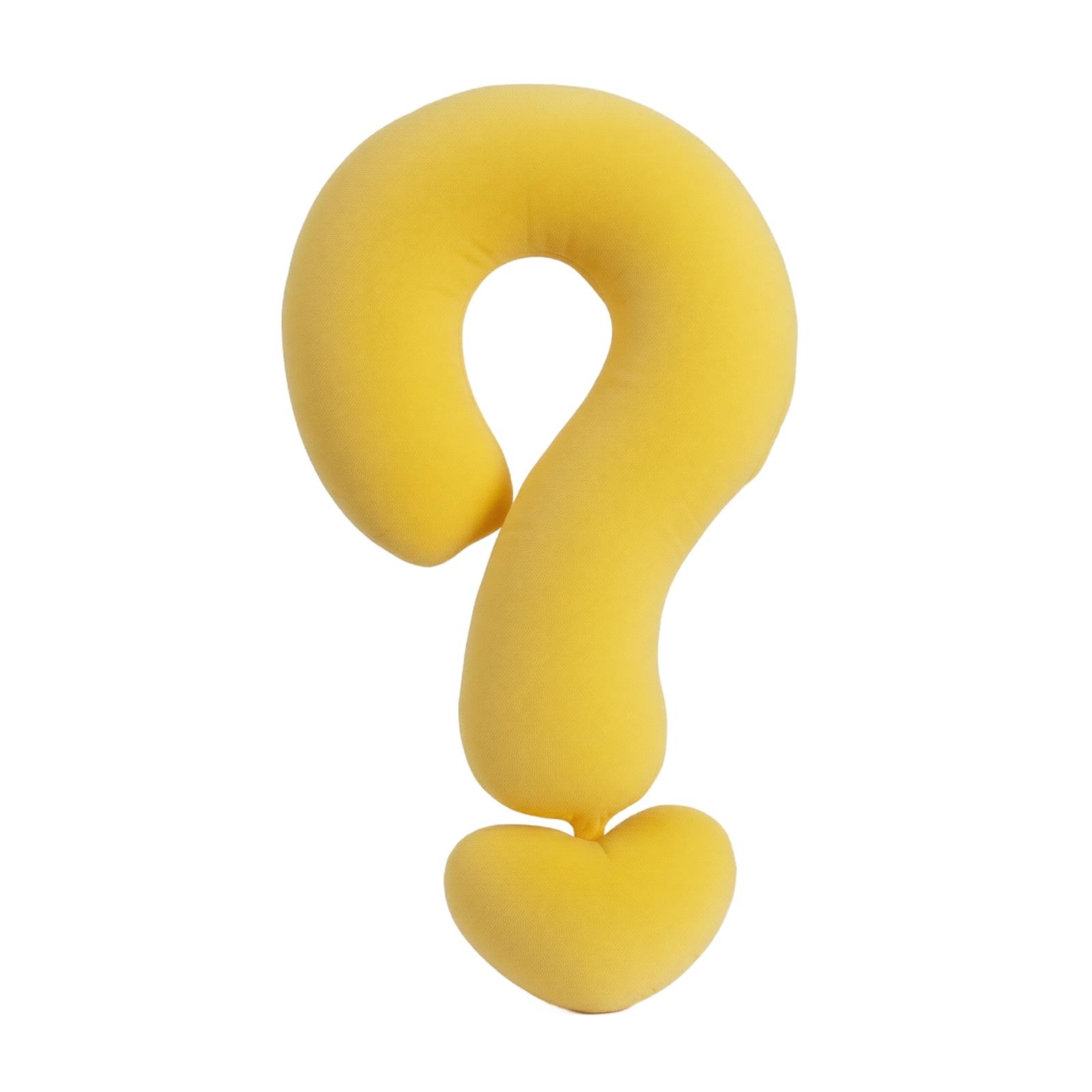 Question Mark Shaped Neck Pillow Multifunctional Travel Support Cushion Soft Comfortable Ergonomic Design for Neck and Back Relief One Size жовтий
Question Mark Shaped Neck Pillow Multifunctional Travel Support Cushion Soft Comfortable Ergonomic Design for Neck and Back Relief One Size жовтий