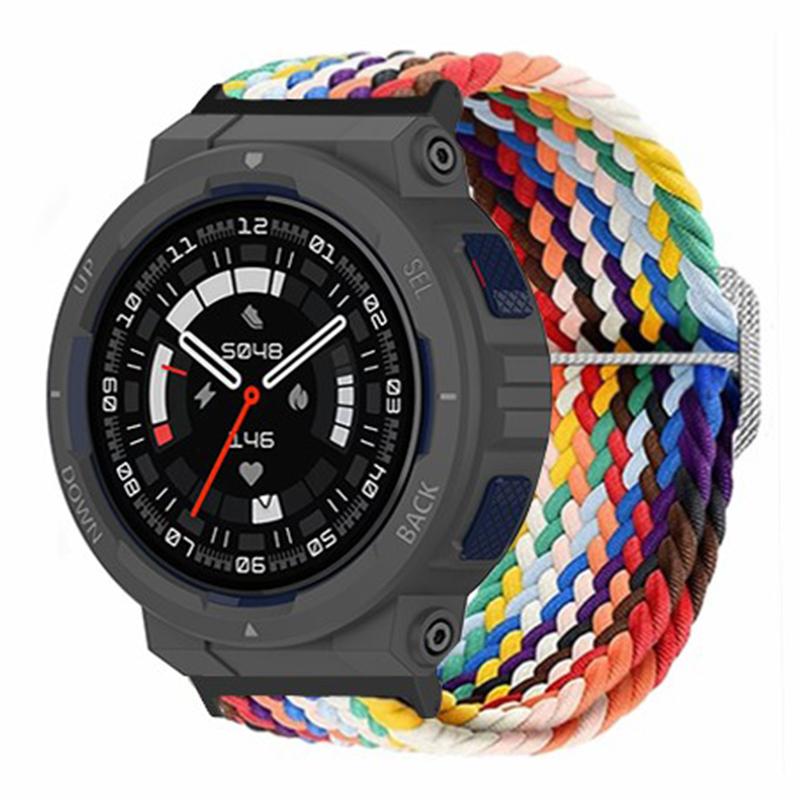 For Huami Amazfit Active Edge (A2212) Watch Band Braided Nylon Adjustable Straps Dark Blue
For Huami Amazfit Active Edge (A2212) Watch Band Braided Nylon Adjustable Straps Dark Blue