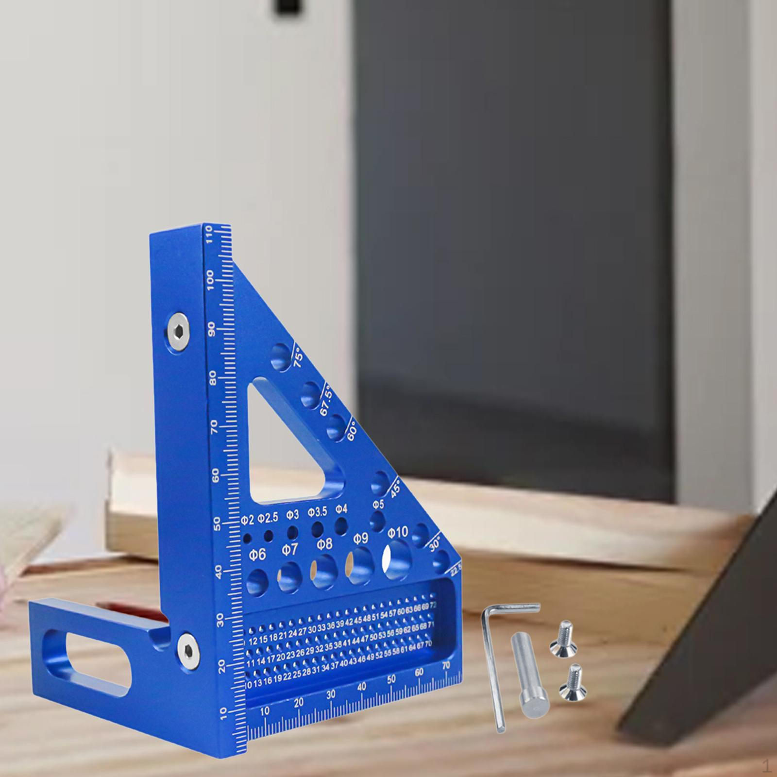 3D многоугольная измерительная линейка, треугольник, деревообработка, квадратный транспортир для инженерного дела синий
3D многоугольная измерительная линейка, треугольник, деревообработка, квадратный транспортир для инженерного дела синий