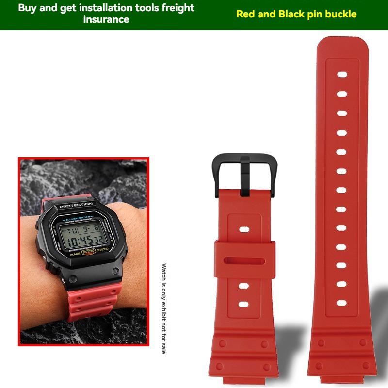 For Casio DW5600 DW-5600 GW-5000 GW-M5610 GW-B5600 GA2100 GA2110 Resin Silicone Watch Strap 16mm Waterproof Rubber Wristband 16mm
For Casio DW5600 DW-5600 GW-5000 GW-M5610 GW-B5600 GA2100 GA2110 Resin Silicone Watch Strap 16mm Waterproof Rubber Wristband 16mm