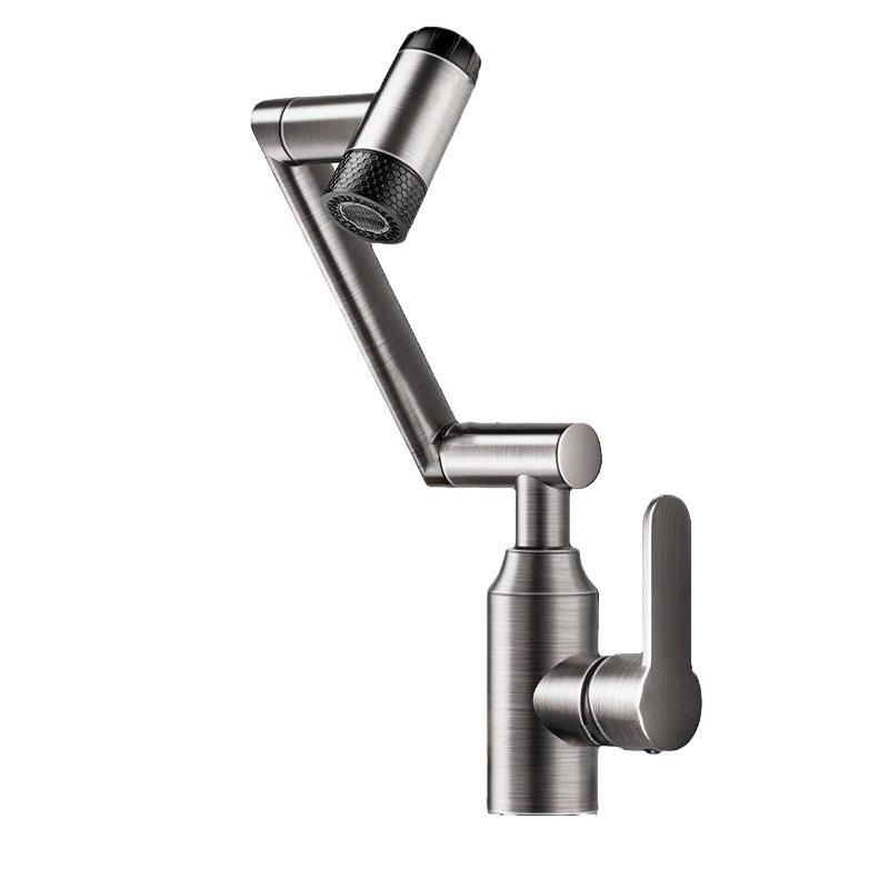 Mechanical Arm Rotatable Hot & Cold Basin Faucet
Mechanical Arm Rotatable Hot & Cold Basin Faucet