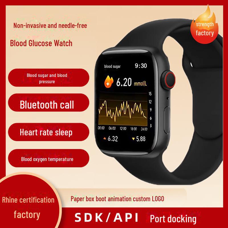 Smartwatch: Health Monitoring (Blood Sugar, Pressure, Heart Rate, Oxygen, Temperature), Bluetooth Calls, Sports, Waterproof.
Smartwatch: Health Monitoring (Blood Sugar, Pressure, Heart Rate, Oxygen, Temperature), Bluetooth Calls, Sports, Waterproof.