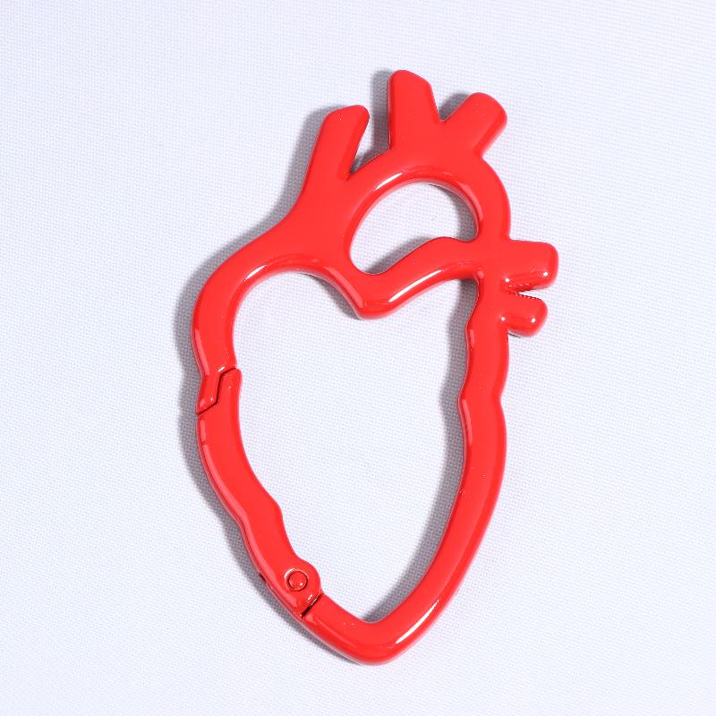 Punk S-Shaped Heart Closed Metal Pendant Keychain Premium Designed Bag Accessory Belt Buckle B Red
Punk S-Shaped Heart Closed Metal Pendant Keychain Premium Designed Bag Accessory Belt Buckle B Red