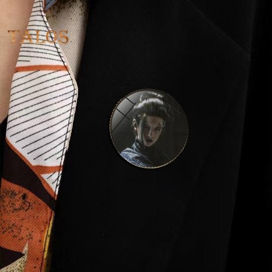 Wukong Pattern Brooch Badge Round Game-inspired Brooch Pin Alloy Fade-Resistant Shawl T-shirt Badge Garment Accessories
Wukong Pattern Brooch Badge Round Game-inspired Brooch Pin Alloy Fade-Resistant Shawl T-shirt Badge Garment Accessories
