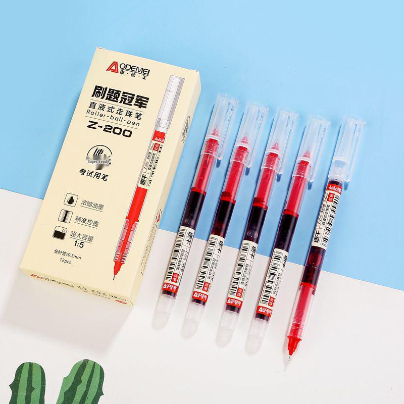 Large Capacity 0.5mm Water-Based Rollerball Pen for Students 12 pieces per box
Large Capacity 0.5mm Water-Based Rollerball Pen for Students 12 pieces per box