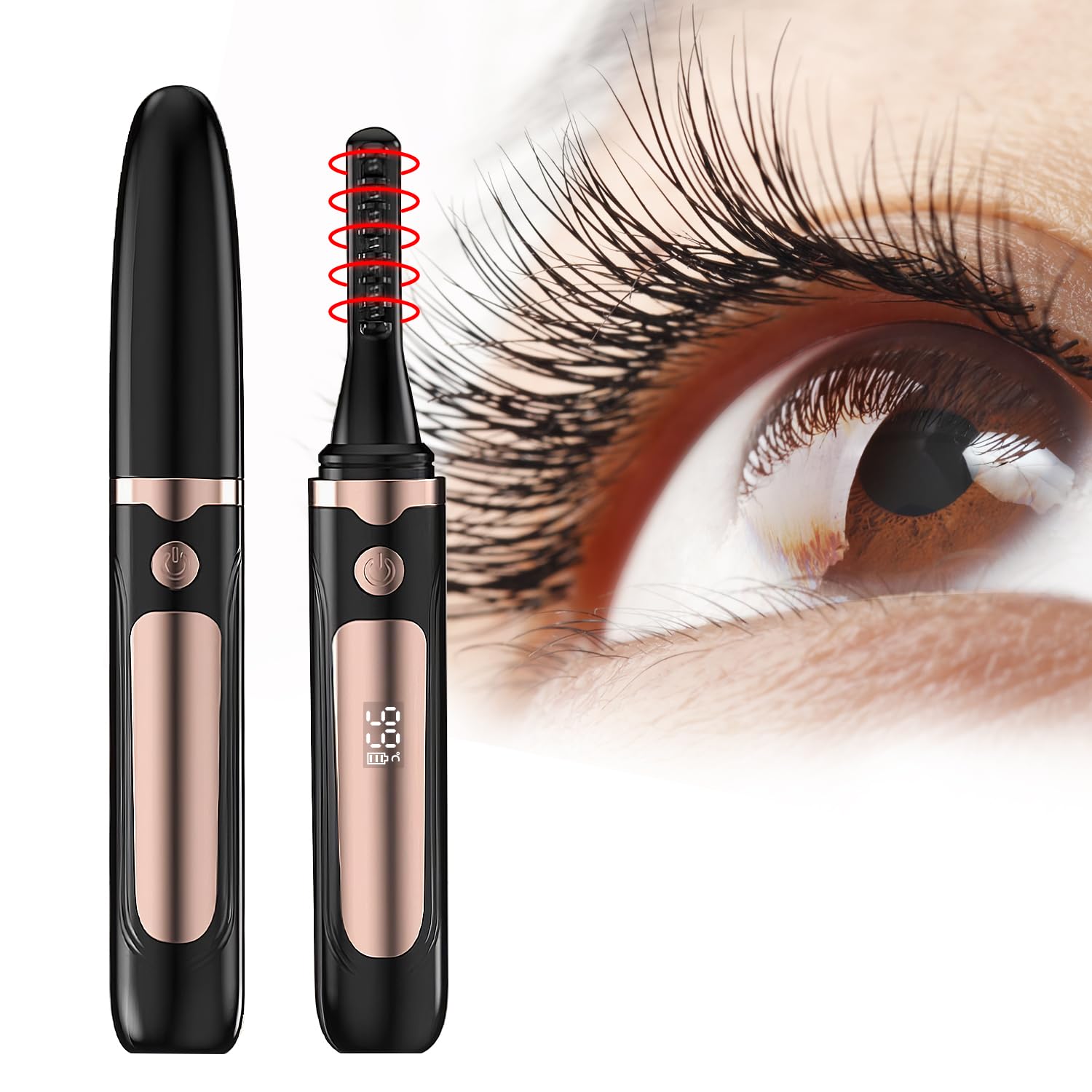 Горячие ресницы перезаряжаемые щипцы для завивки ресниц от Eyelash Dual Burn USB Face 10 секунд быстрый светодиод 4 уровня температуры температурно-чувствительный нижний ресницы
Горячие ресницы перезаряжаемые щипцы для завивки ресниц от Eyelash Dual Burn USB Face 10 секунд быстрый светодиод 4 уровня температуры температурно-чувствительный нижний ресницы