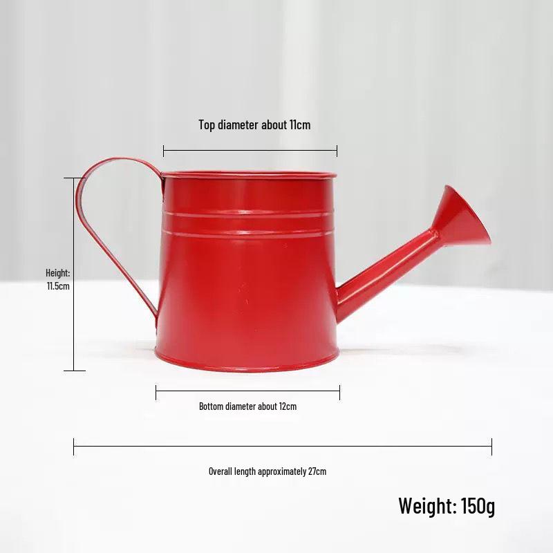 Colorful Tinplate Watering Can for Bouquets and Flower Arrangements
Colorful Tinplate Watering Can for Bouquets and Flower Arrangements