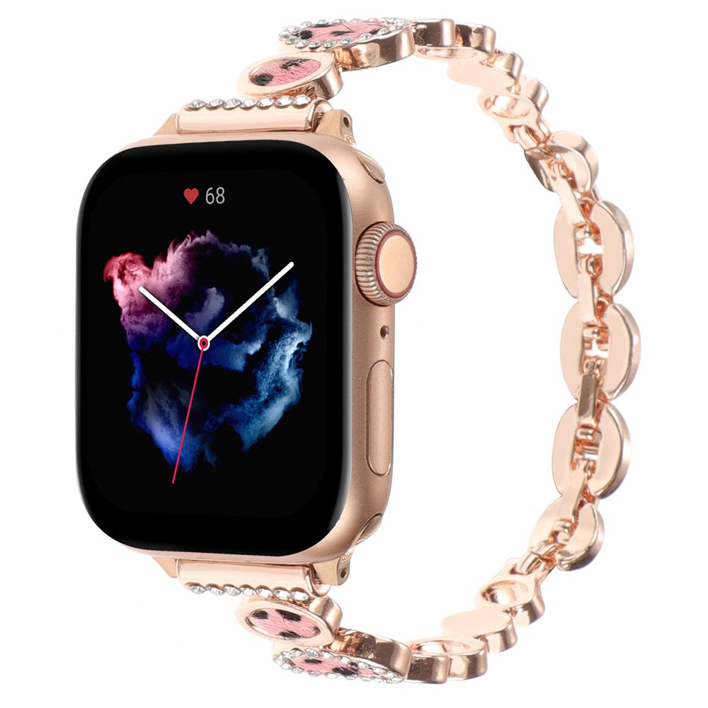 Leopard Print Band for Apple Watch 10 46mm/Ultra 2/Ultra 49mm/9 8 7 45mm/SE (2023) SE (2022) SE 6 5 4 44mm/3 2 1 42mm Metal Strap Rose Gold
Leopard Print Band for Apple Watch 10 46mm/Ultra 2/Ultra 49mm/9 8 7 45mm/SE (2023) SE (2022) SE 6 5 4 44mm/3 2 1 42mm Metal Strap Rose Gold