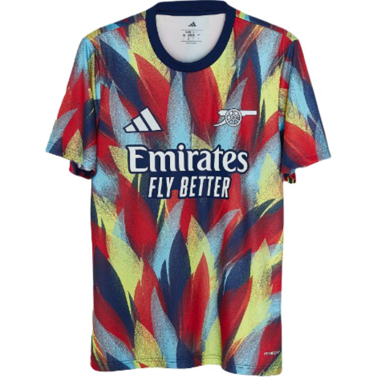 Adidas Arsenal Player Pre-Match Training Slim Fit Short Sleeve Football Shirt Unisex Tops Red Blue Yellow JJ1797 XL
Adidas Arsenal Player Pre-Match Training Slim Fit Short Sleeve Football Shirt Unisex Tops Red Blue Yellow JJ1797 XL