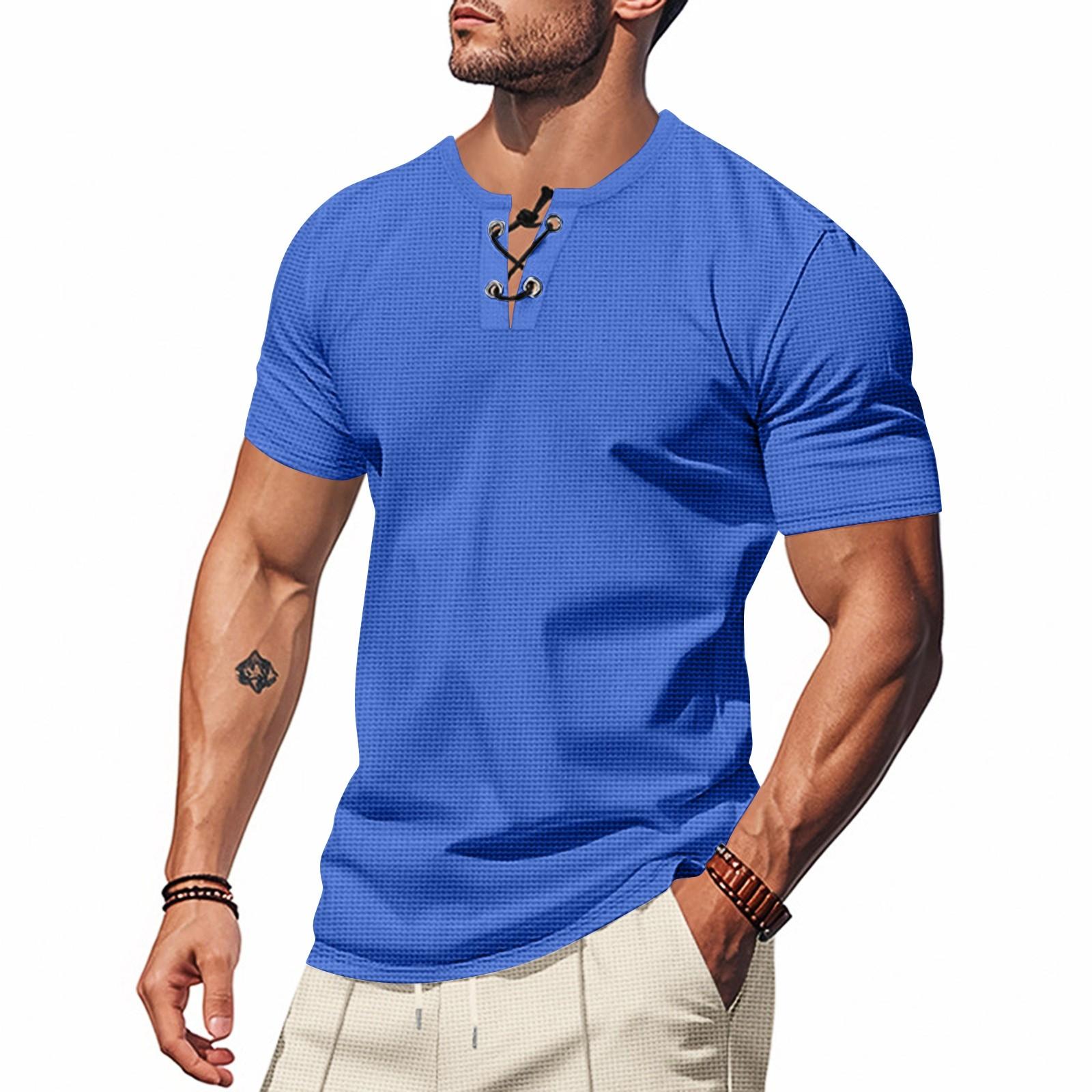 Мужская однотонная рубашка с короткими рукавами, завязывающаяся на шнурок, в спортивном стиле, повседневная L
Мужская однотонная рубашка с короткими рукавами, завязывающаяся на шнурок, в спортивном стиле, повседневная L