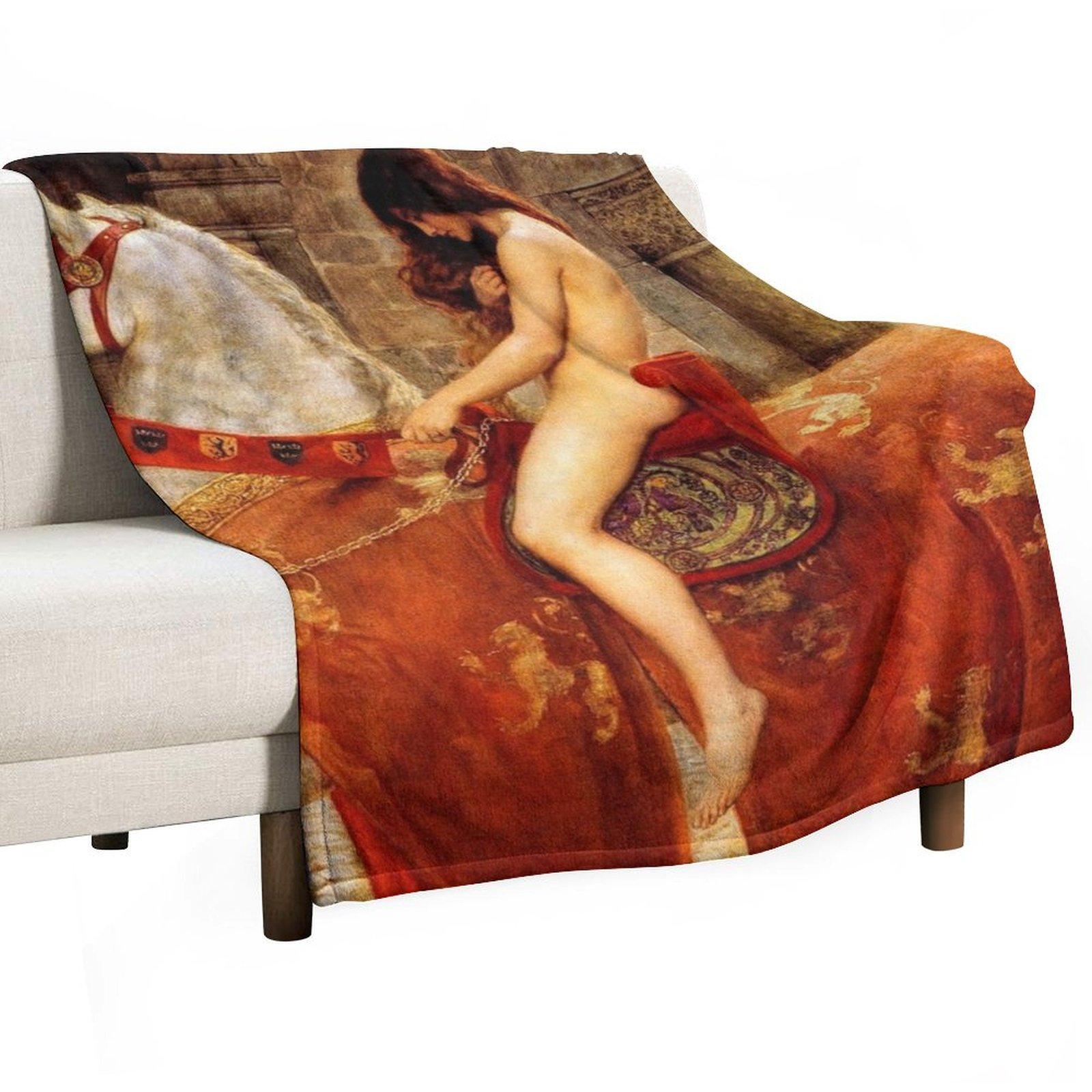 Lady Godiva by John Collier Throw Blanket Single Picnic Multi-Purpose Vintage Blankets 30x40in
Lady Godiva by John Collier Throw Blanket Single Picnic Multi-Purpose Vintage Blankets 30x40in