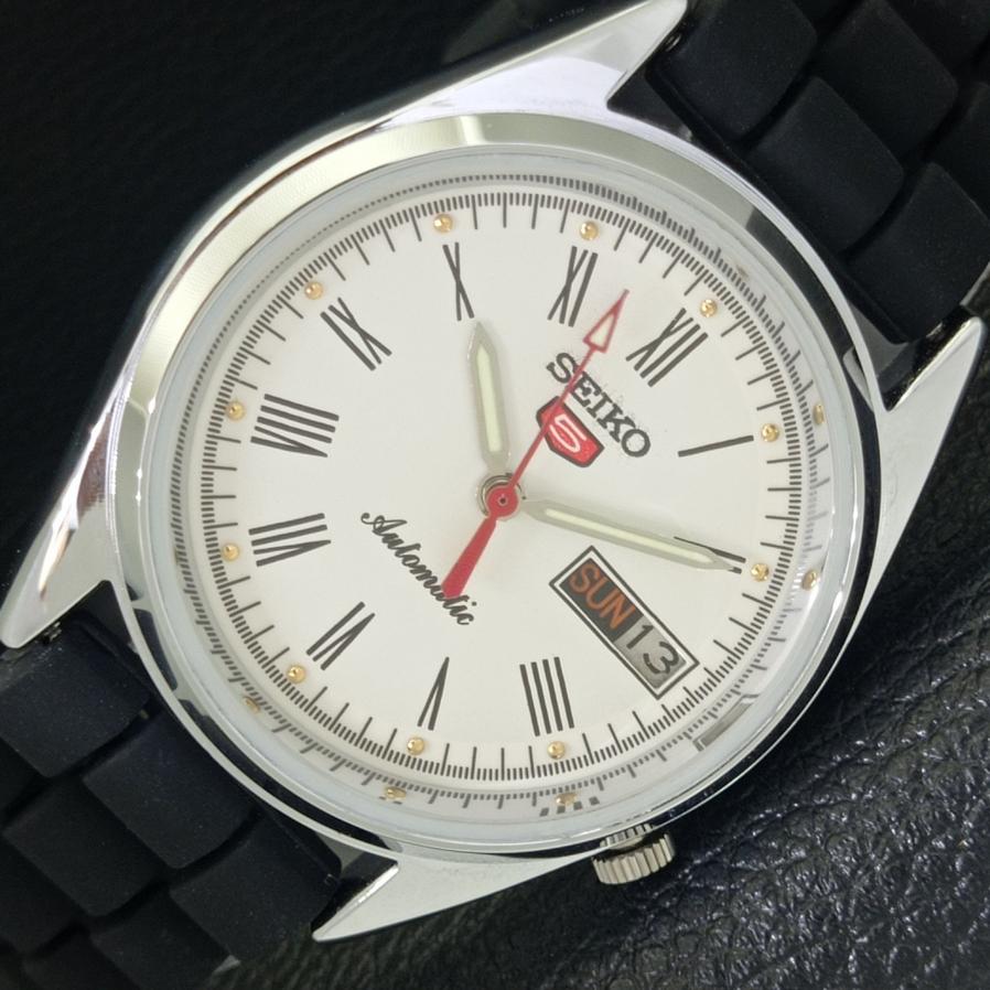 ВОССТАНОВЛЕННЫЕ JAPAN SEIKO 5 AUTOMATIC 7009A МУЖСКИЕ ЧАСЫ С БЕЛЫМ ЦИФЕРБЛАТОМ a427281-2 QRL-a427281
ВОССТАНОВЛЕННЫЕ JAPAN SEIKO 5 AUTOMATIC 7009A МУЖСКИЕ ЧАСЫ С БЕЛЫМ ЦИФЕРБЛАТОМ a427281-2 QRL-a427281