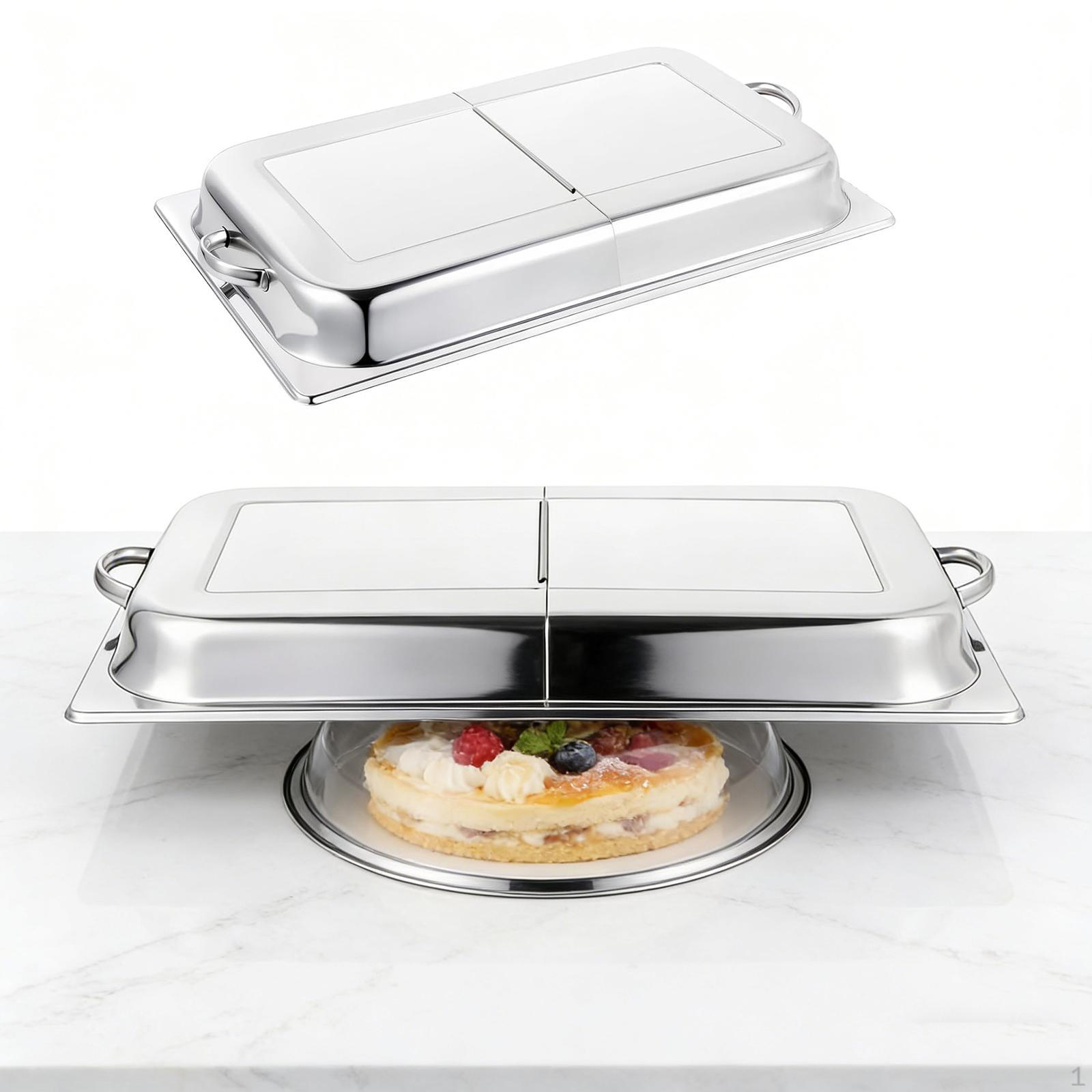 Hinged Convenient Reusable Multifunction Portable Full Size Opening for Chafer Restaurant
Hinged Convenient Reusable Multifunction Portable Full Size Opening for Chafer Restaurant