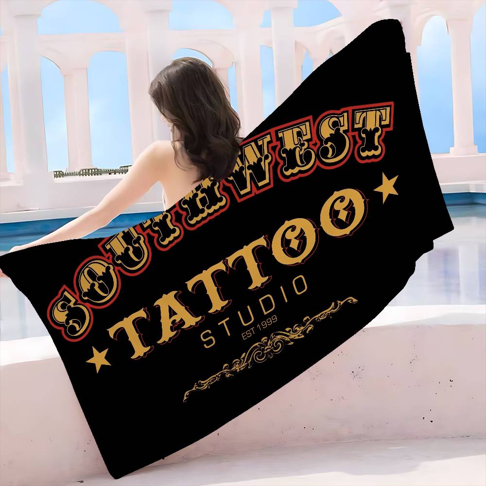 Tattoo Shop Logo Beach Towel Colorful Bath Towels for Girl Microfiber Quick Dry Sand Free Beach Yoga Spa Gym Pool W30*H60(CM)
Tattoo Shop Logo Beach Towel Colorful Bath Towels for Girl Microfiber Quick Dry Sand Free Beach Yoga Spa Gym Pool W30*H60(CM)