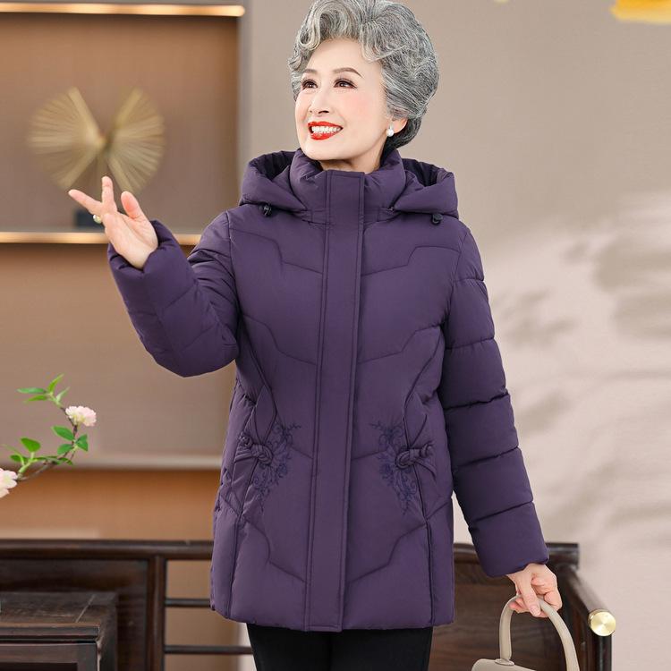 Новый зимний костюм бабушки средней длины с капюшоном, теплая хлопковая куртка большого размера для женщин среднего и пожилого возраста, хлопковая одежда большого размера 5XL
Новый зимний костюм бабушки средней длины с капюшоном, теплая хлопковая куртка большого размера для женщин среднего и пожилого возраста, хлопковая одежда большого размера 5XL