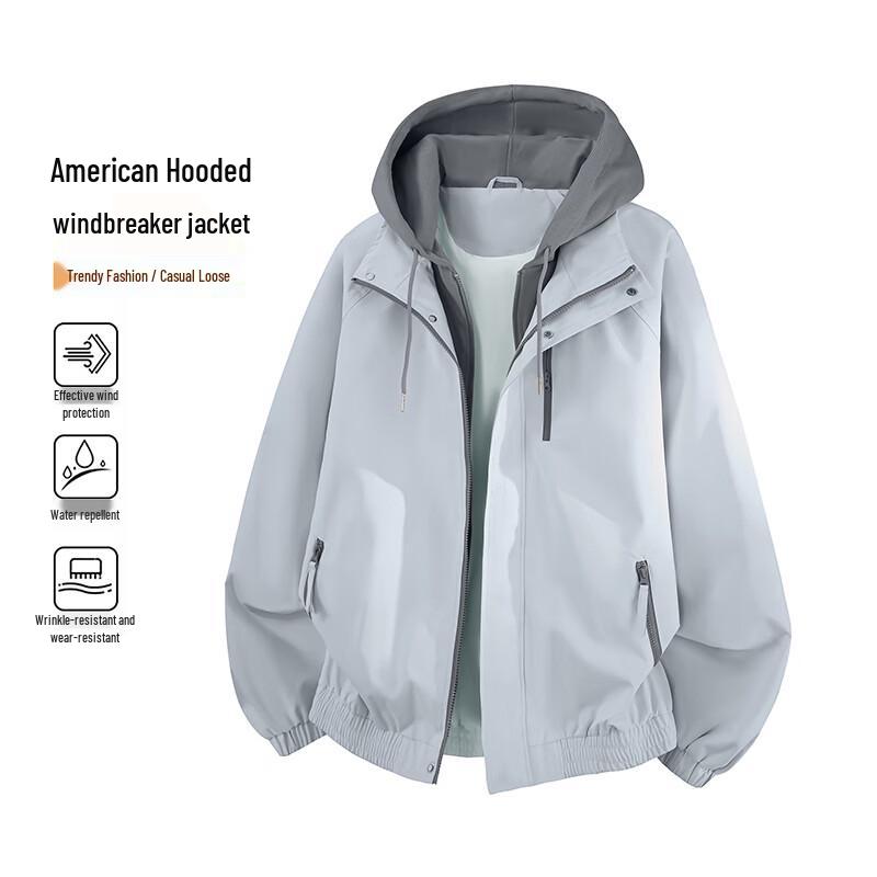 MEDE Men s Layered Look Hooded Jacket 2XL
MEDE Men s Layered Look Hooded Jacket 2XL