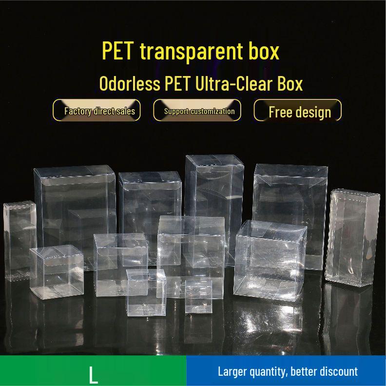 Прозрачная квадратная ПВХ упаковочная коробка для кукольных аксессуаров 35x35x35
Прозрачная квадратная ПВХ упаковочная коробка для кукольных аксессуаров 35x35x35