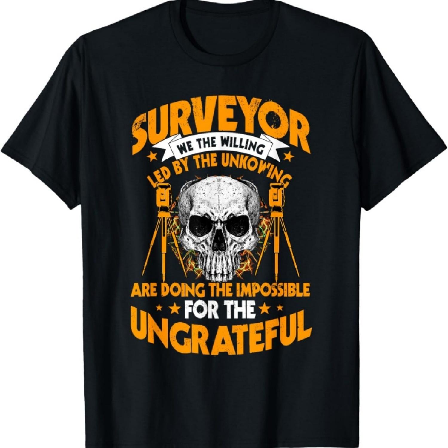 Funny Land Surveying Doing The Impossible T-Shirt XXXXXL чорний
Funny Land Surveying Doing The Impossible T-Shirt XXXXXL чорний