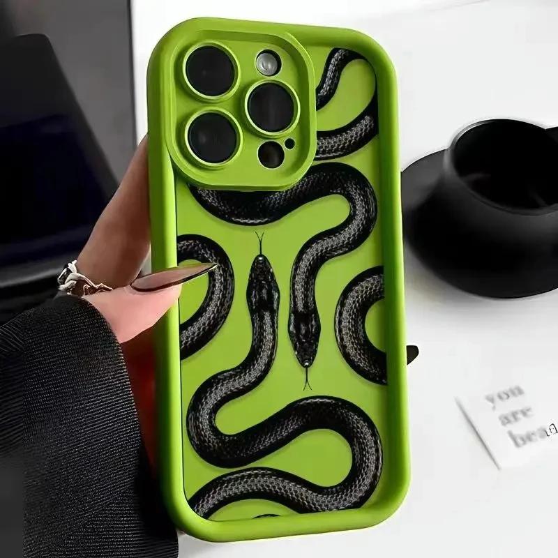 Snake Butterfly Graphic Silicone Phone Case For iPhone 15 14 13 12 11 Pro Max XS X XR 7 8 Plus Soft Shockproof Bumper Back Cover SE 2020 or SE 2022
Snake Butterfly Graphic Silicone Phone Case For iPhone 15 14 13 12 11 Pro Max XS X XR 7 8 Plus Soft Shockproof Bumper Back Cover SE 2020 or SE 2022