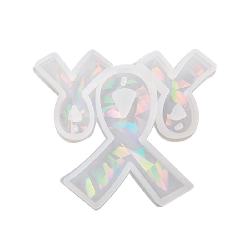 Keychain Mold Pendant Mold with Hole Ribbon Tie Shape Hand-Making Tool Keychain Decoration Silicone Material for Earring 1
Keychain Mold Pendant Mold with Hole Ribbon Tie Shape Hand-Making Tool Keychain Decoration Silicone Material for Earring 1