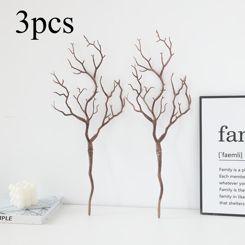 Three pieces of artificial twigs, artificial green plant decorative flower forks, and home landscape decoration ornaments 3pcs коричневый
Three pieces of artificial twigs, artificial green plant decorative flower forks, and home landscape decoration ornaments 3pcs коричневый