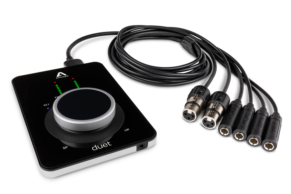 Apogee Audio Interface Duet 3 Compatible with Mac & Windows 24bit96kHz Equipped with Hardware DSP Compatible with USB Type-CType-A
Apogee Audio Interface Duet 3 Compatible with Mac & Windows 24bit96kHz Equipped with Hardware DSP Compatible with USB Type-CType-A