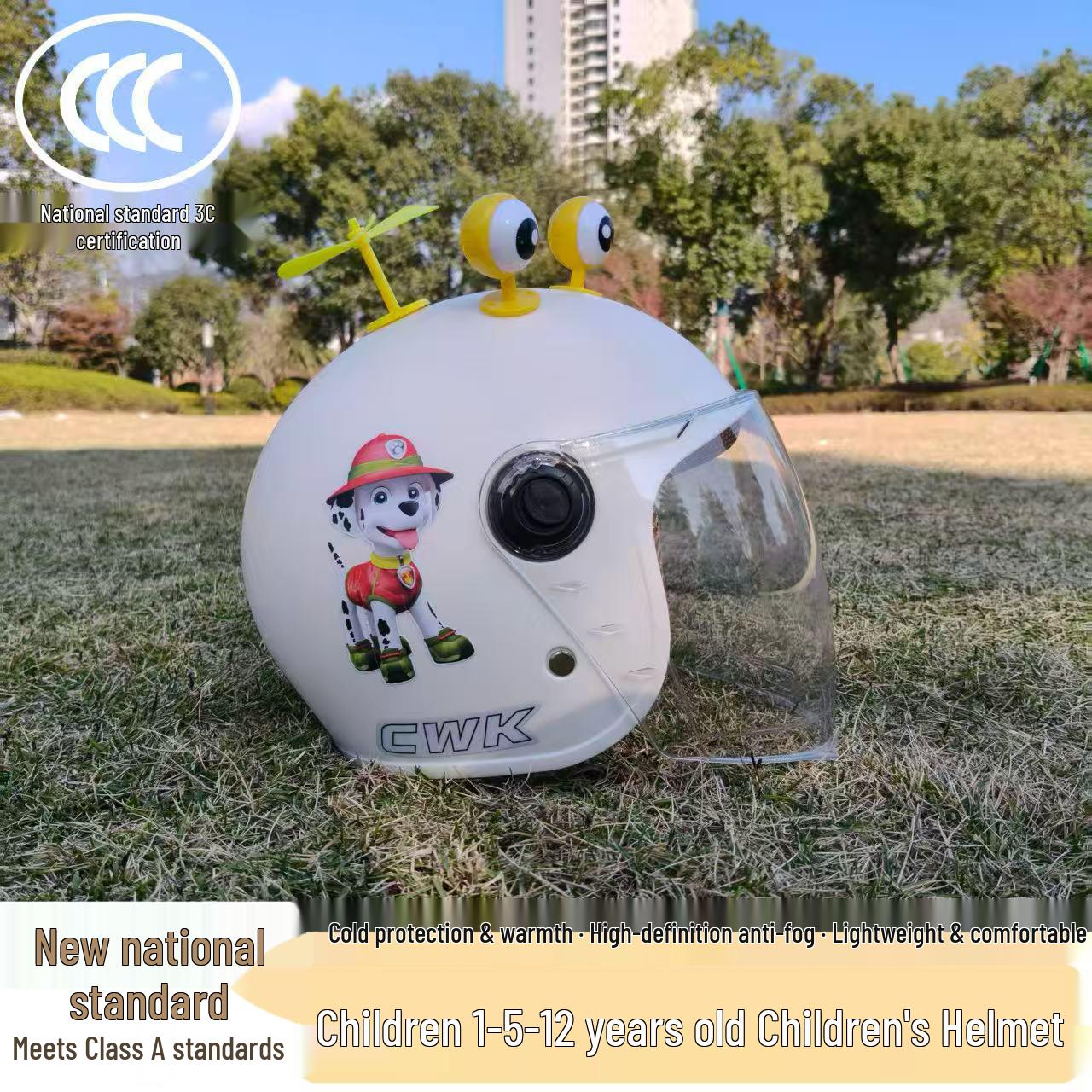 3C Certified Paw Patrol Electric Scooter Helmet for Kids Aged 1-12, Boys & Girls, Autumn/Winter Warm, Cute Design. For 1-5 Years Old
3C Certified Paw Patrol Electric Scooter Helmet for Kids Aged 1-12, Boys & Girls, Autumn/Winter Warm, Cute Design. For 1-5 Years Old