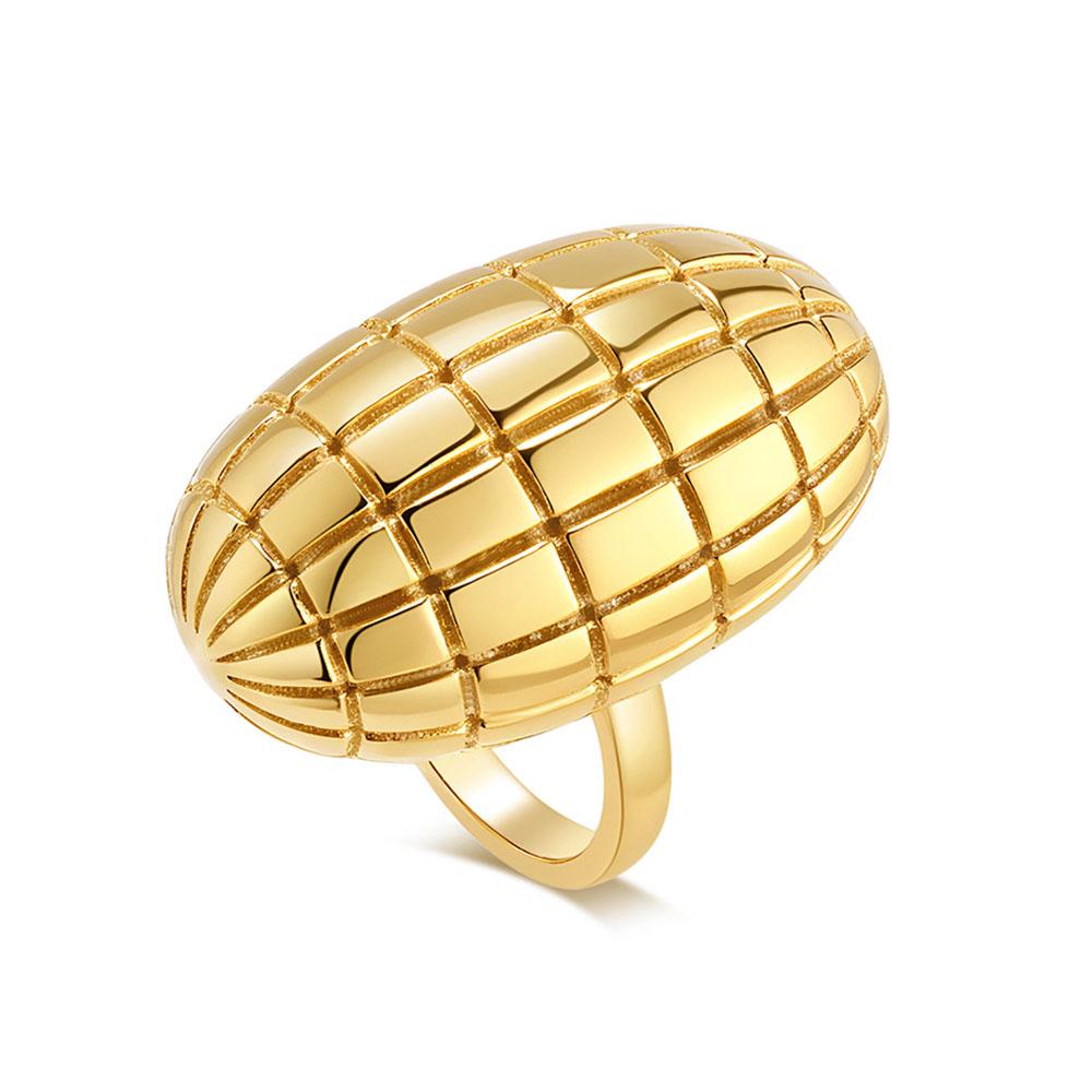 Light Luxury High-end Bread Ring Female Titanium Steel Plated K Gold Temperament Index Finger Ring Niche Fashion Design Jewelry 7 золотой
Light Luxury High-end Bread Ring Female Titanium Steel Plated K Gold Temperament Index Finger Ring Niche Fashion Design Jewelry 7 золотой