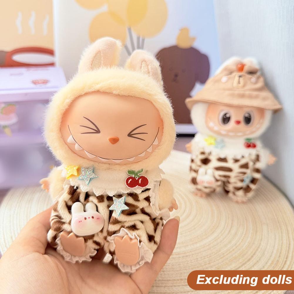 Для 17см куклы Лабубу Модная одежда Платье Милая кукольная одежда Аксессуары для кукол 04#
Для 17см куклы Лабубу Модная одежда Платье Милая кукольная одежда Аксессуары для кукол 04#