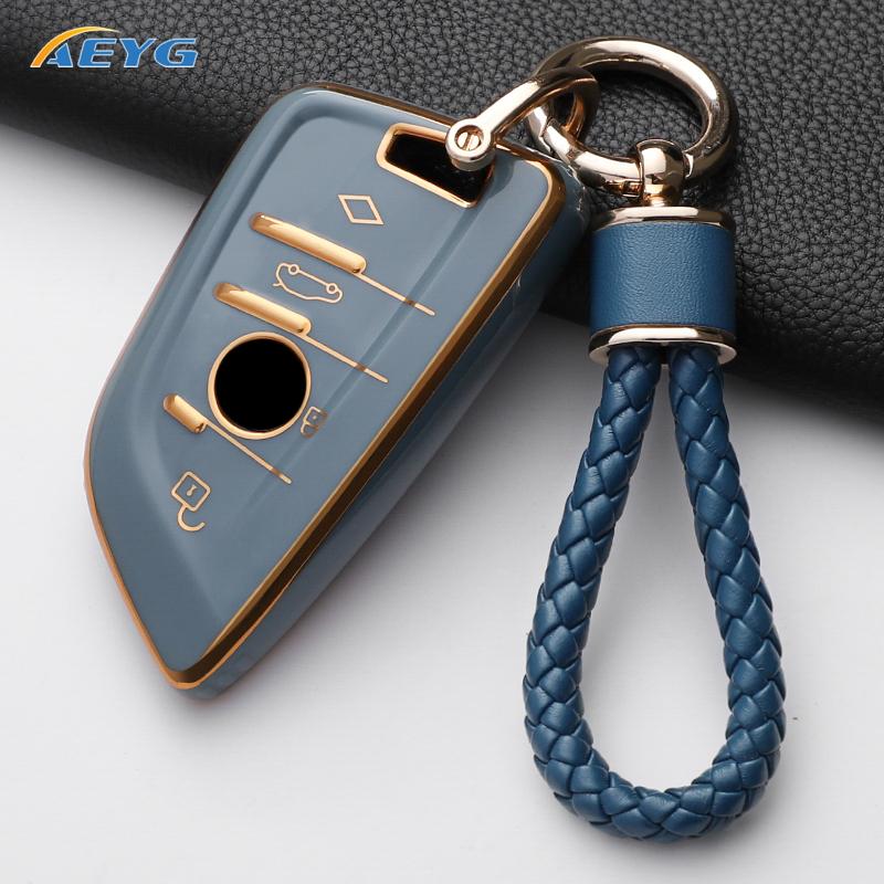 TPU Car Key Case Cover Shell For BMW X1 X3 X5 X6 X7 1 3 5 6 7 Series G20 G30 G11 F15 F16 G01 G02 F48 Keyless key chain золотий
TPU Car Key Case Cover Shell For BMW X1 X3 X5 X6 X7 1 3 5 6 7 Series G20 G30 G11 F15 F16 G01 G02 F48 Keyless key chain золотий