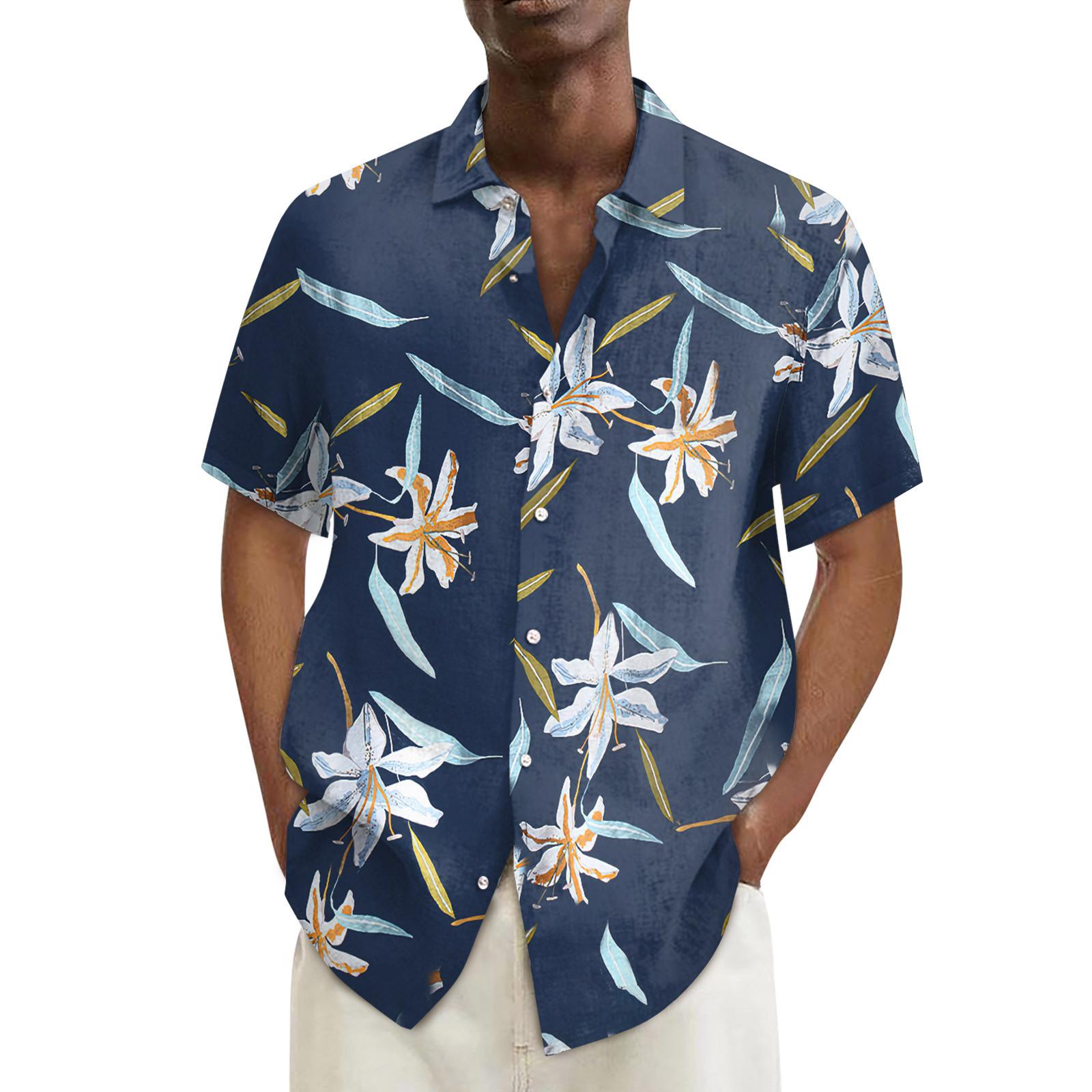 Гавайская рубашка для мужчин, мужские винтажные рубашки для боулинга на пуговицах, летняя пляжная рубашка с коротким рукавом XXL
Гавайская рубашка для мужчин, мужские винтажные рубашки для боулинга на пуговицах, летняя пляжная рубашка с коротким рукавом XXL