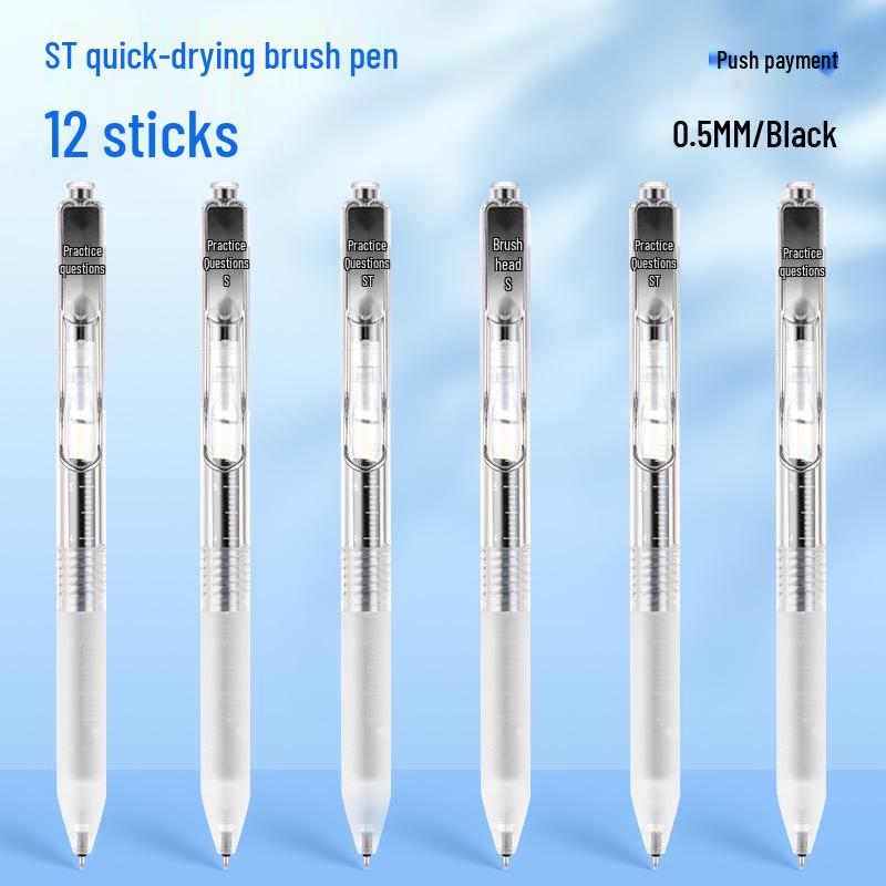 Hobby GP2424 Click Ballpoint Pen, 0.5mm - Soft Rubber Grip, Fast Drying for Exam Use. 0.5mm
Hobby GP2424 Click Ballpoint Pen, 0.5mm - Soft Rubber Grip, Fast Drying for Exam Use. 0.5mm