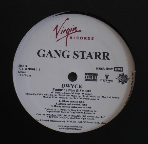 12-дюймовая пластинка GANG STARR Take It Personal DWYCK 724383890118 Virgin 2004 US Rap HipHopRB Б/у
12-дюймовая пластинка GANG STARR Take It Personal DWYCK 724383890118 Virgin 2004 US Rap HipHopRB Б/у