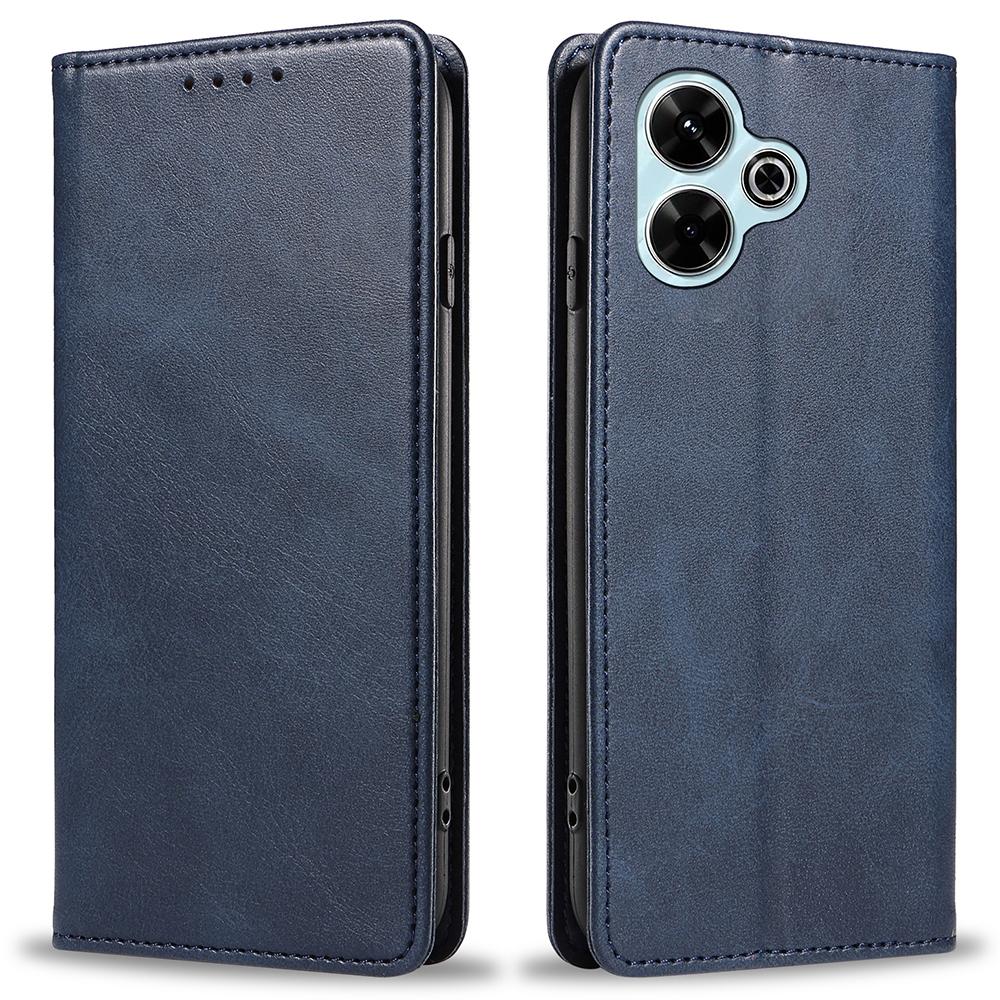 Чохол для Xiaomi Poco M6 Plus 5G/Redmi 13 5G/4G/Note 13R 5G Сильний магнітний чохол з PU шкіри Чохол для телефону з текстурою телячої шкіри Blue
Чохол для Xiaomi Poco M6 Plus 5G/Redmi 13 5G/4G/Note 13R 5G Сильний магнітний чохол з PU шкіри Чохол для телефону з текстурою телячої шкіри Blue