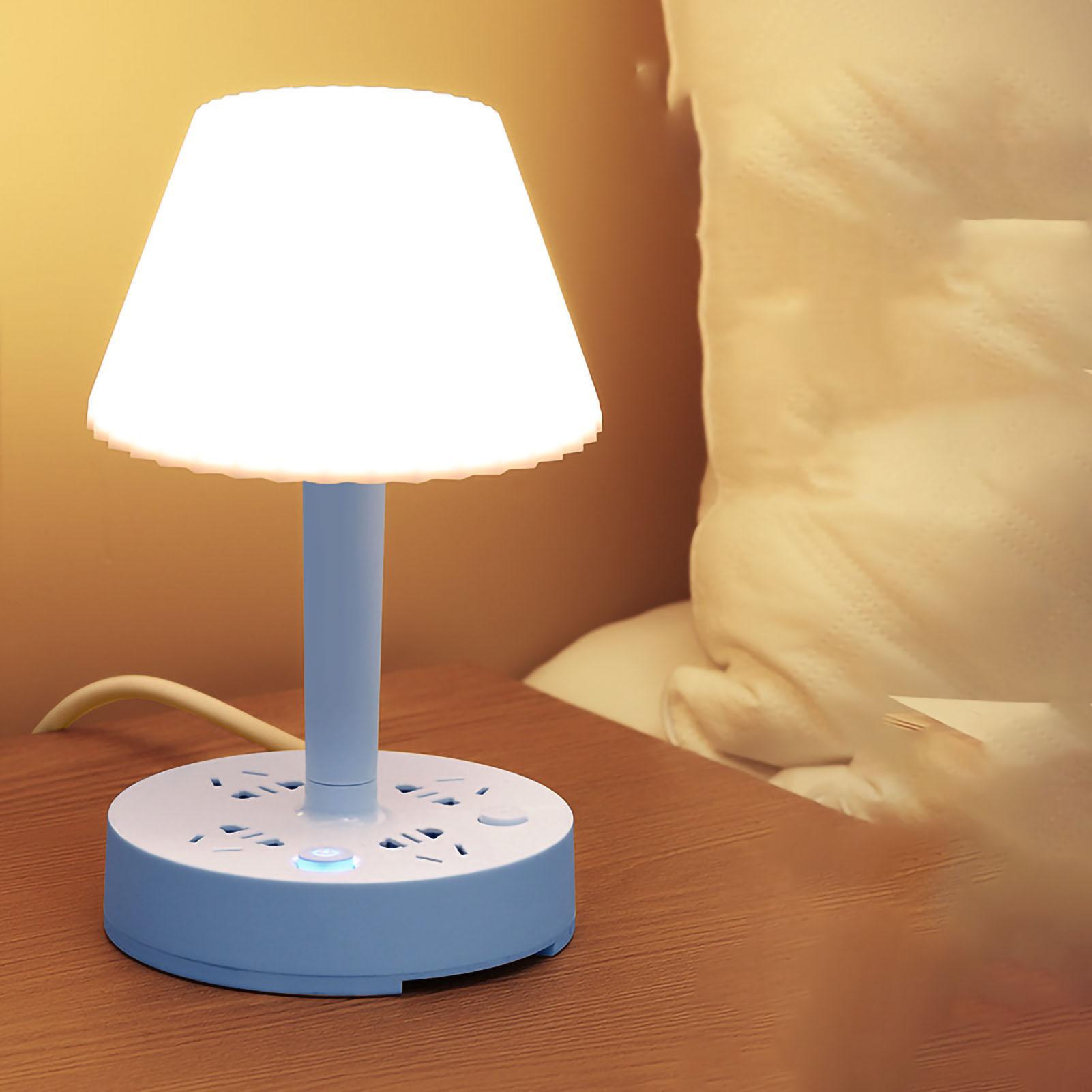 Table Lamp Creative Multifunctional Conversion Socket Desk Lamp Power Strip for Dormitory Computer синий
Table Lamp Creative Multifunctional Conversion Socket Desk Lamp Power Strip for Dormitory Computer синий