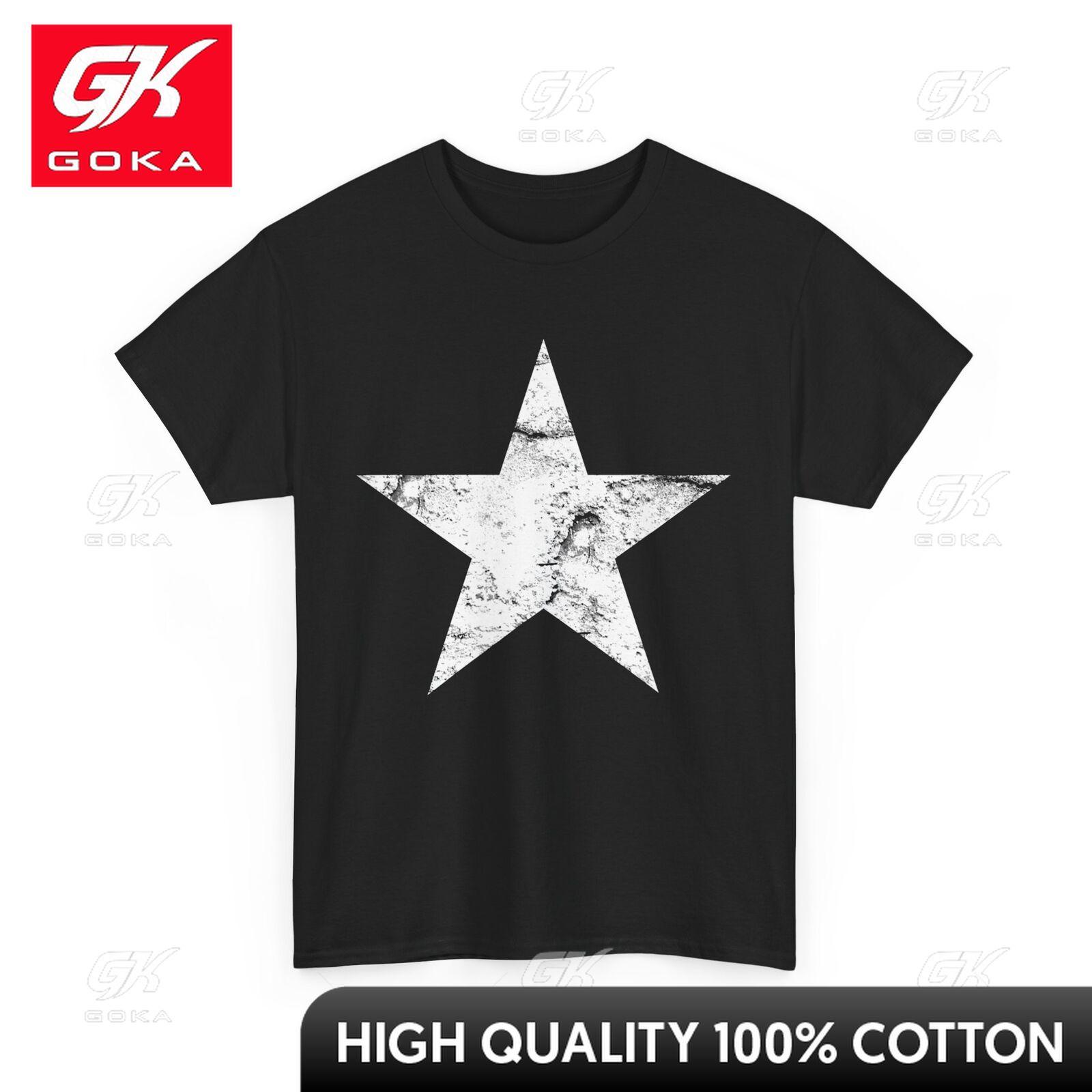 Big White Star Tshirt Star Women Unisex Vintage Playful Soft Cotton Printed Casual Tee for Summer 4XL
Big White Star Tshirt Star Women Unisex Vintage Playful Soft Cotton Printed Casual Tee for Summer 4XL