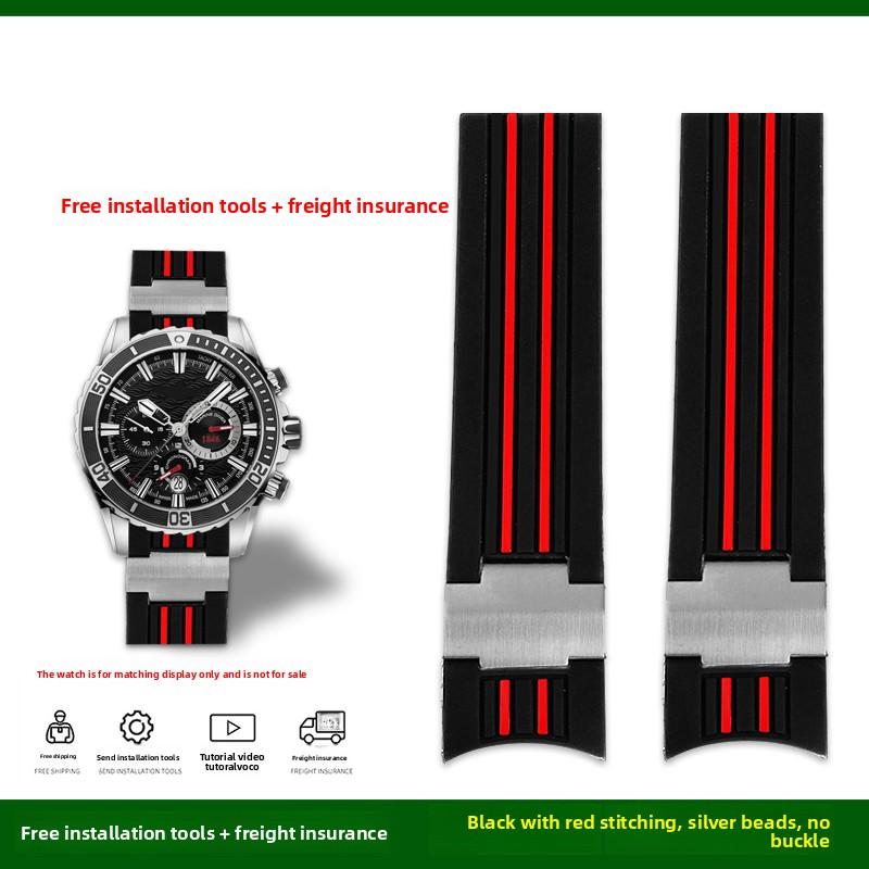 22-мм вигнутий силіконовий ремінець для годинника Ulysse Nardin Athens Diving Watch Navigation 1502 чоловічий спортивний гумовий ремінець браслет Аксесуари 22mm
22-мм вигнутий силіконовий ремінець для годинника Ulysse Nardin Athens Diving Watch Navigation 1502 чоловічий спортивний гумовий ремінець браслет Аксесуари 22mm