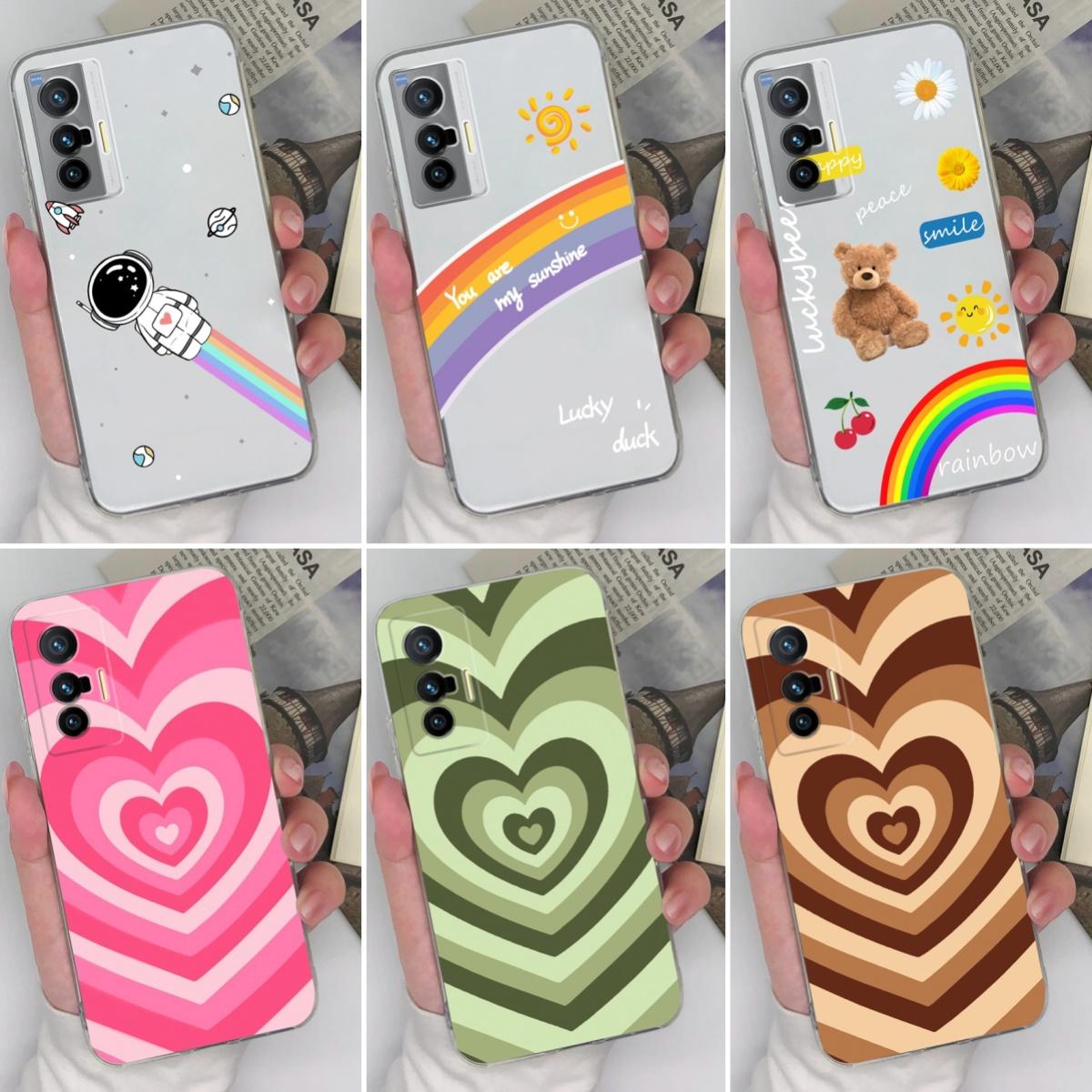 Casing For Vivo X70 X80 X60 Pro Plus X200S X21 X27 Beautiful Pink Heartshaped Pattern Phone Case Transparent Silicone Anti Slip Shell For Vivo Housing Vivo X200 Ultra 5G
Casing For Vivo X70 X80 X60 Pro Plus X200S X21 X27 Beautiful Pink Heartshaped Pattern Phone Case Transparent Silicone Anti Slip Shell For Vivo Housing Vivo X200 Ultra 5G